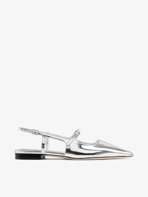 Didi Flat
Silver Liquid Metal Leather Flats
