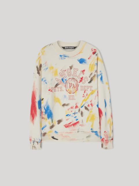 PAINTED COLLEGE SWEATSHIRT