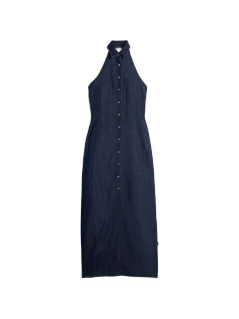 buttoned maxi dress