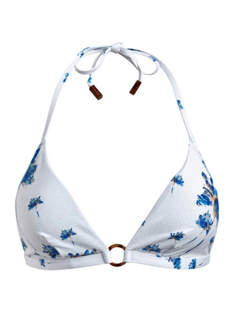 Women Halter Bikini Top Herbier