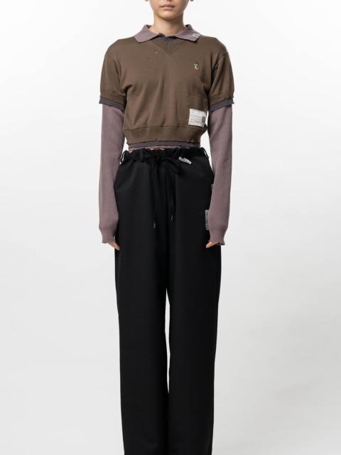 Triple Layered Knit Sweater