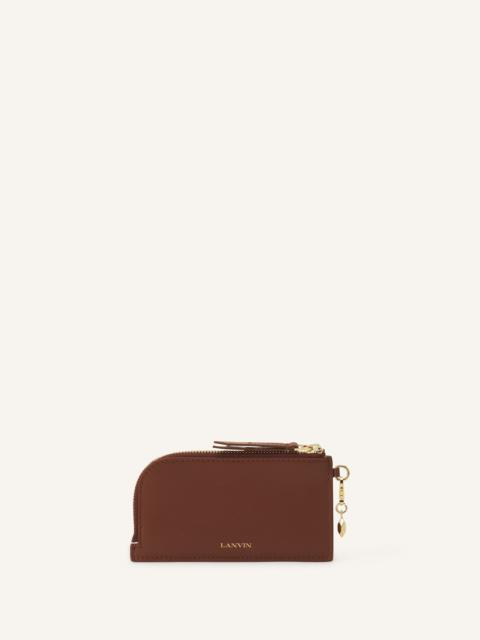 CATCH BY LANVIN LEATHER CARDHOLDER