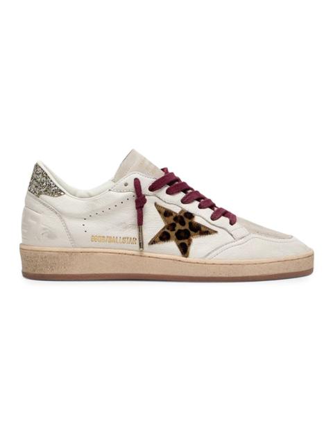 Ball Star star-print fabric sneakers