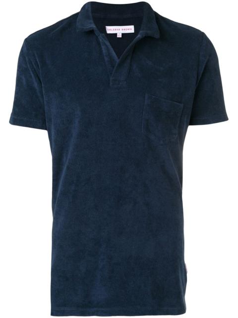Towelling Resort polo shirt