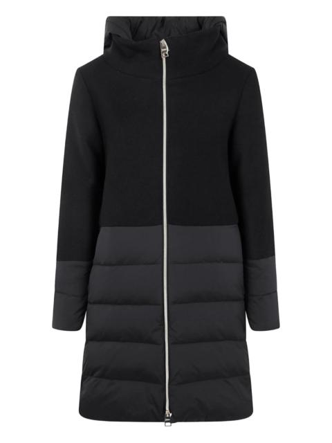 hooded padded jacket