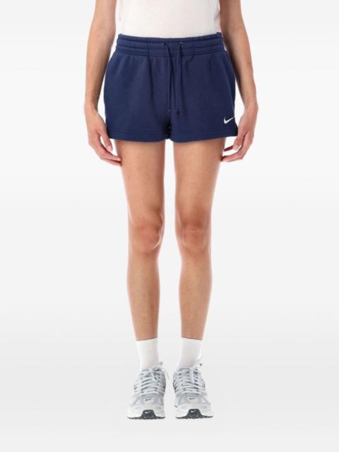fleece drawstring shorts