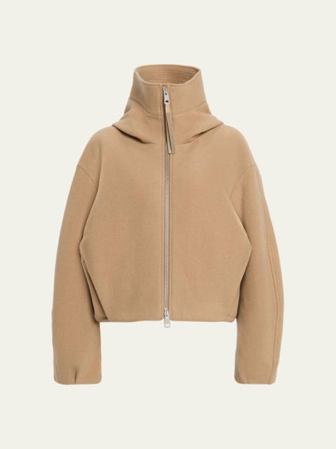 Chilliwack Hooded Wool Bomber Jacket