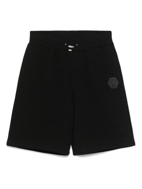 logo-print track pants