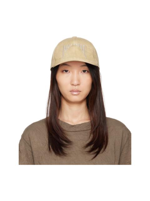 Beige 'Hollywood' Baseball Cap