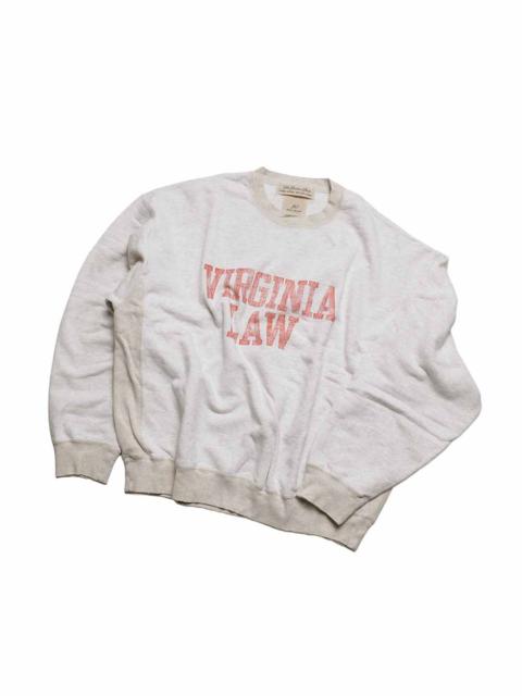 SP Processing Fleece-Lined Crew Neck Sweatshirt - VIRGINIA LAW - RN30389072