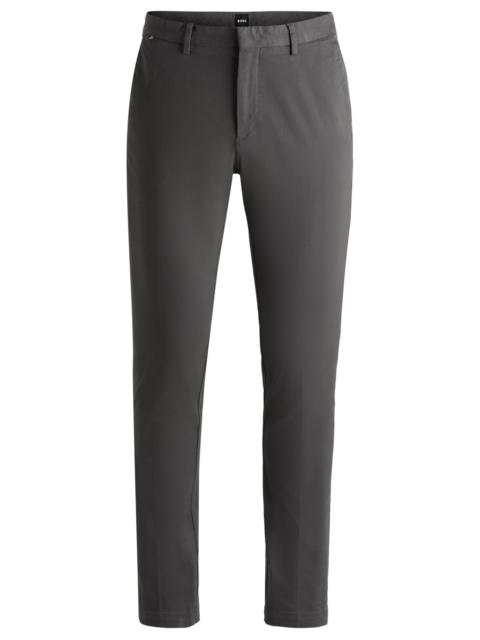 SLIM-FIT CHINOS IN STRETCH-COTTON GABARDINE