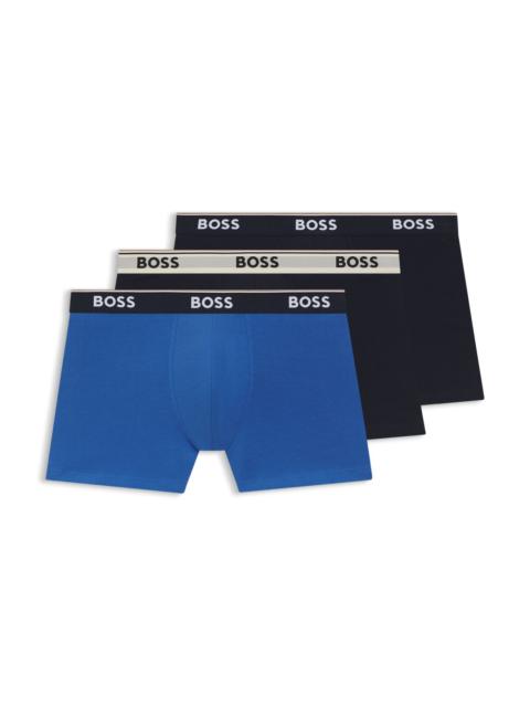 THREE-PACK OF BOXER BRIEFS IN STRETCH COTTON