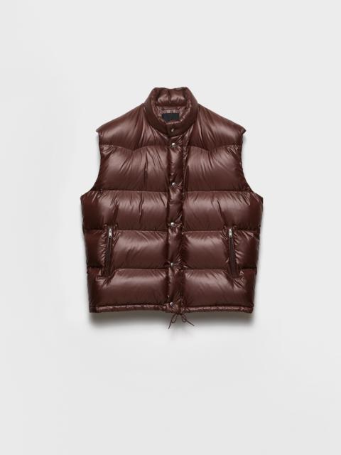 Re-Nylon down vest