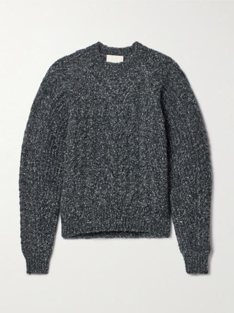 Kallie Cable-knit Bouclé Sweater