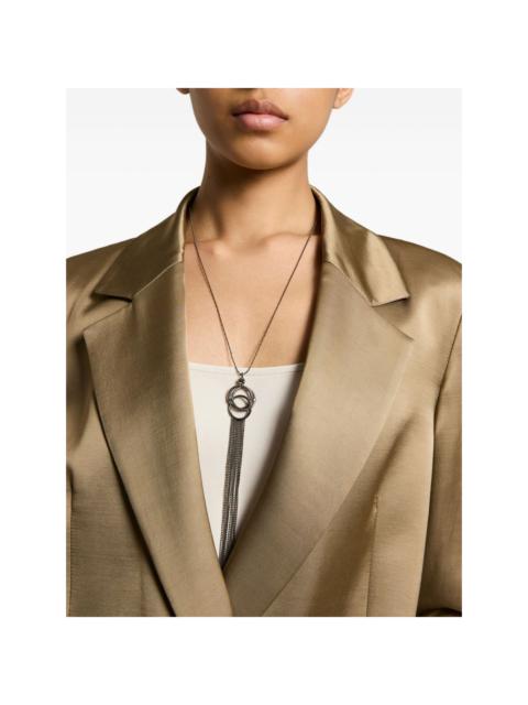 tassel-detailed necklace