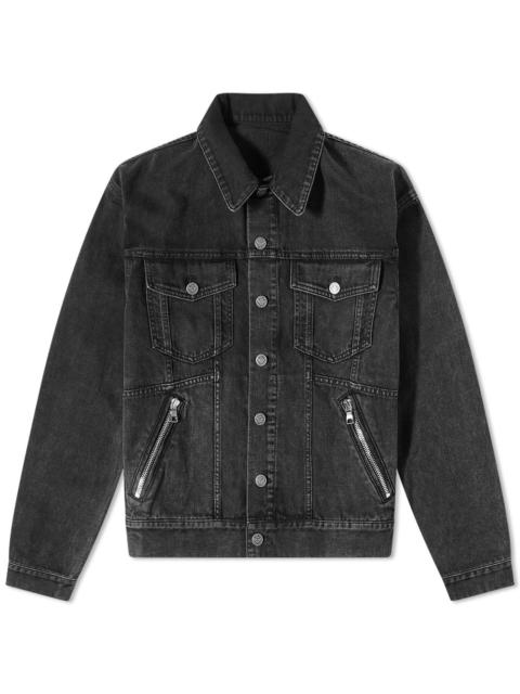 Balmain Buttoned Denim Jacket
