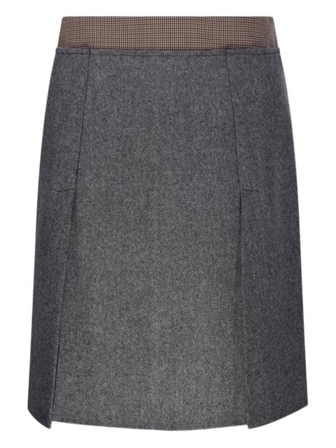 panelled skirt
