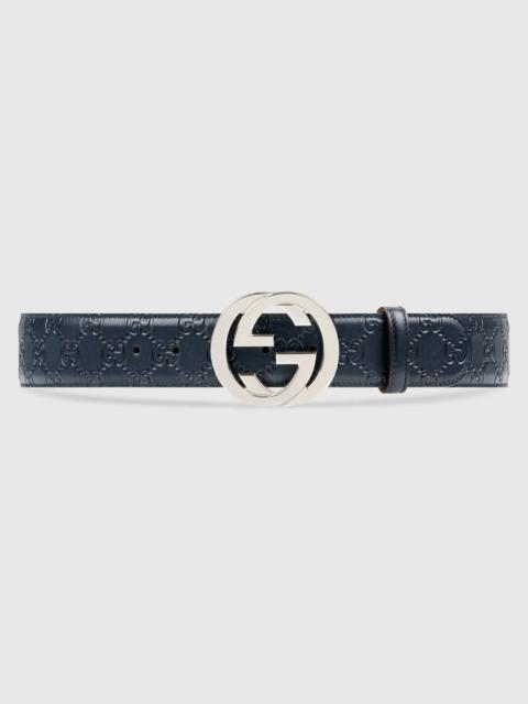 Gucci Signature leather belt