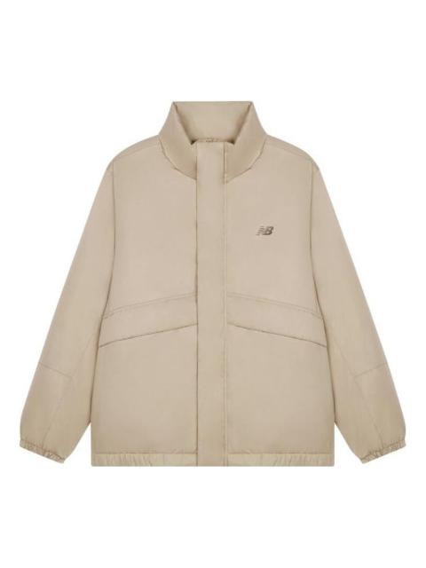 New Balance Winter Warm Down Jacket 'Beige' AMJ33329-INC