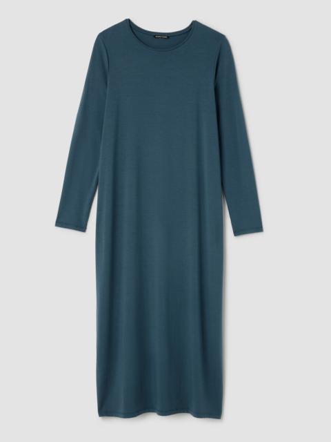 Stretch Jersey Knit Oval Dress