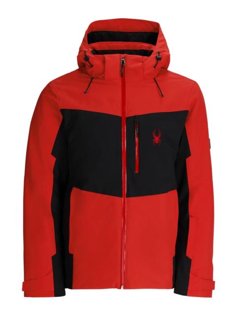 Mens Copper Jacket - Spyder Red