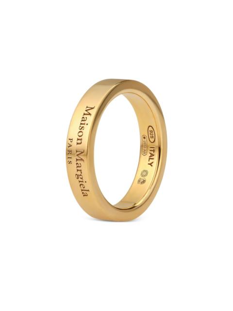 logo reference silver ring