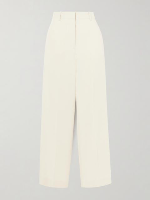 Noanda Crepe Straight-leg Pants
