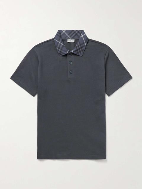 Slim-Fit Cotton-Piqué Polo Shirt
