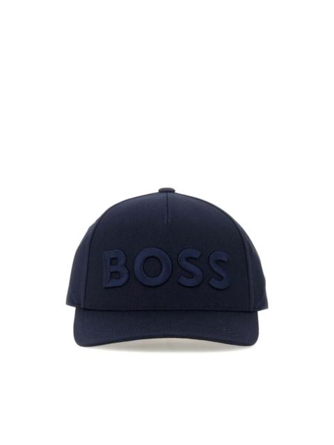 logo-embroidered baseball cap