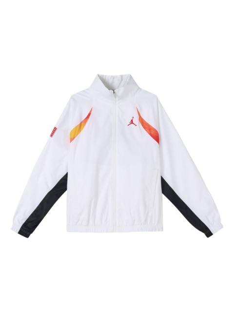 Air Jordan Legacy AJ11 Stand-up Collar Causual Jacket Coat Male White CW0864-100