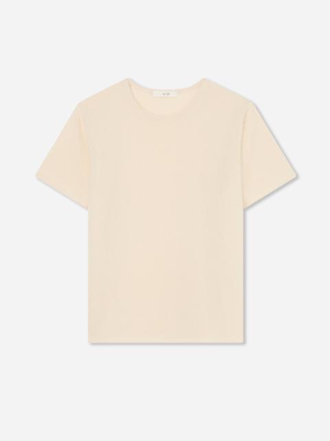 Short Sleeve T-Shirt in Cashmere Silk