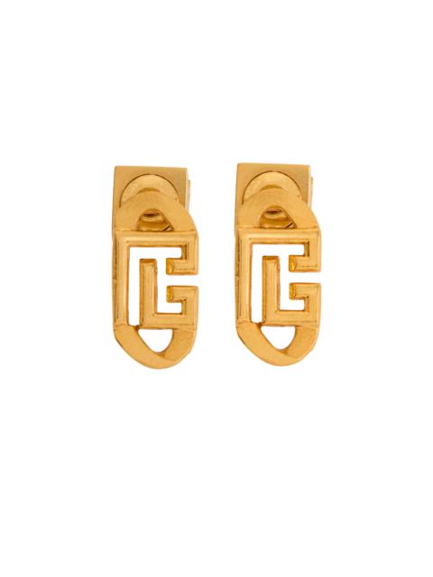 Sync PB brass earrings