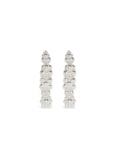 pearl-embellishment earrings