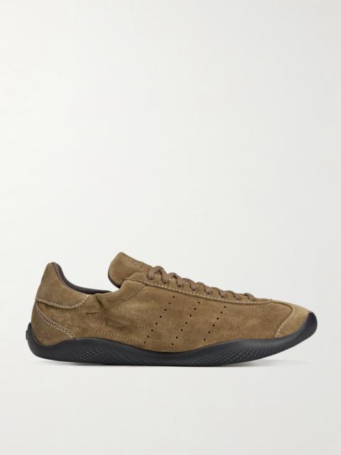 + Wales Bonner Lo Pro Perforated Suede Sneakers