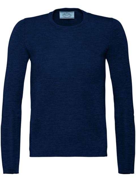 fine-knit jumper