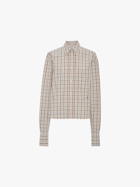 Ellys Shirt In Multi-White Check
