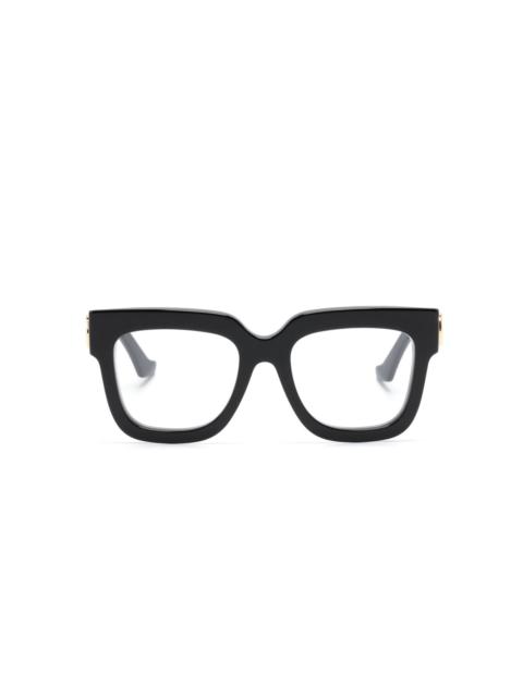 GUCCI square-frame glasses | REVERSIBLE