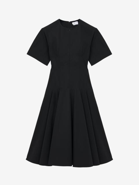 Cotton Poplin Midi Dress