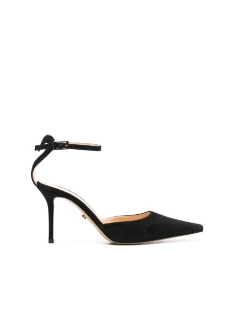 90mm suede pumps