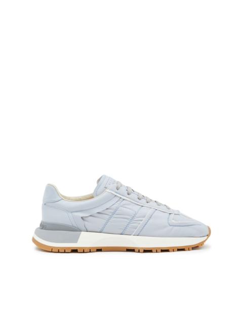 panelled low-top sneakers