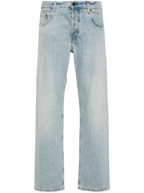 straight-leg jeans