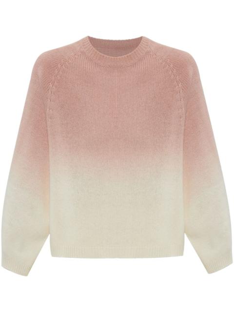 ombré-effect jumper