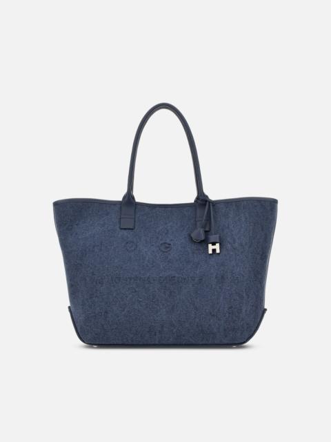 Hogan Script Shopping Bag Medium