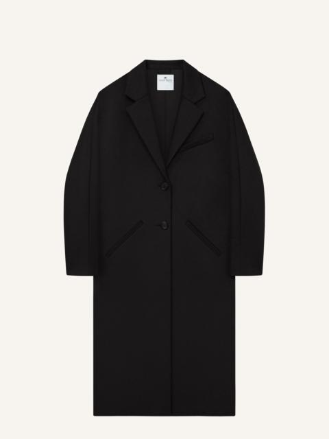 COCOON WOOL LONG COAT