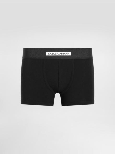 Two-way-stretch cotton jersey regular-fit boxers