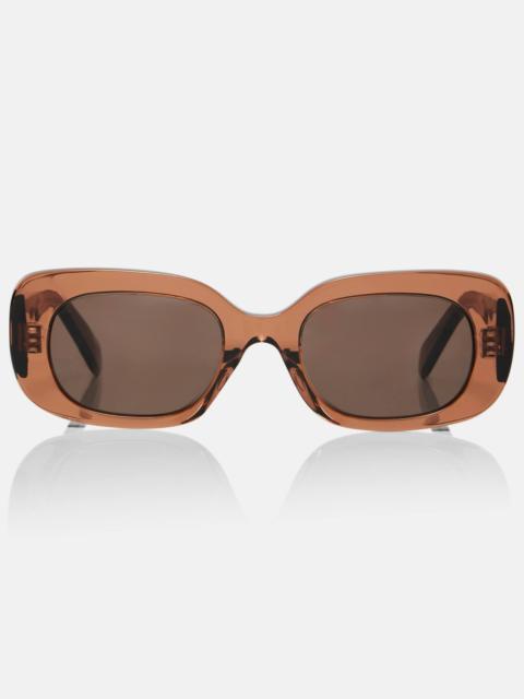 Bold 3 Dots rectangular sunglasses