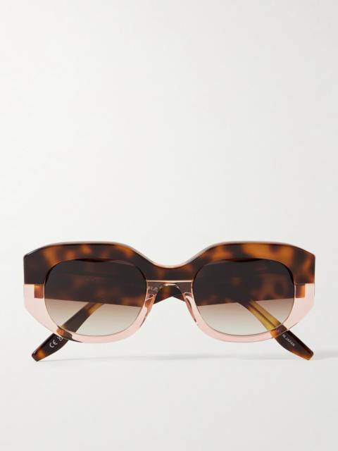 Sueno Round-frame Tortoiseshell Acetate Sunglasses