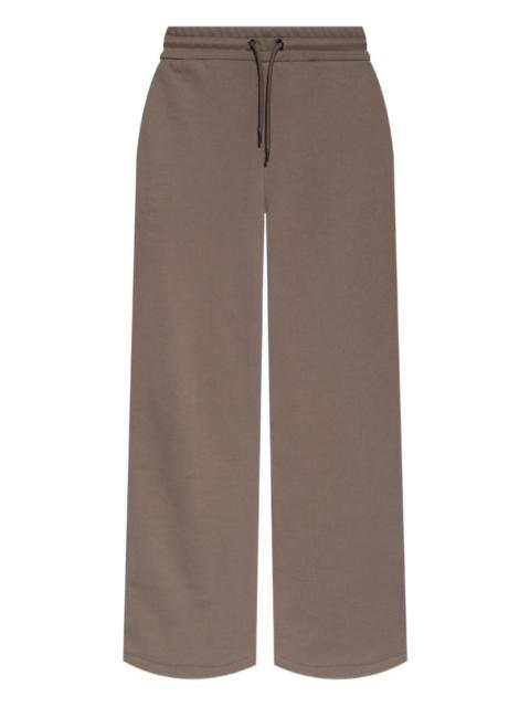 drawstring embroidered sweatpants