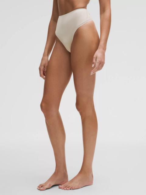 Wundermost Ultra-Soft Nulu High-Waist Thong Underwear