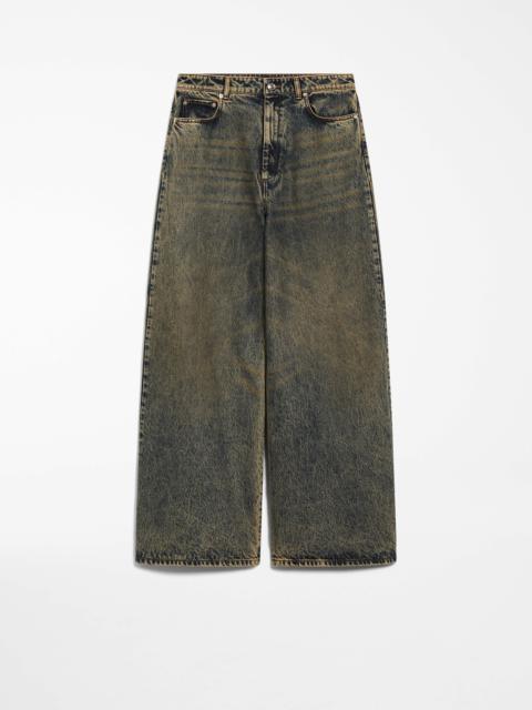 ANGRI Oversized five-pocket trousers